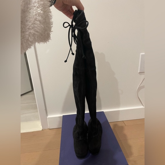STUART WEITZMAN LOWLAND BOOTS 8 - Picture 4 of 6